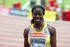 Christine Ohuruogu winner of the 400 metres,  2013 IAAF Diamond League, Sainsbury's Anniversary Games, Queen Elizabeth Olympic Park, London.